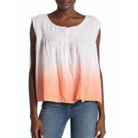 Free People Tops - FREE PEOPLE LITTLE BIT O SOMETHING GAUZY TOP NWT